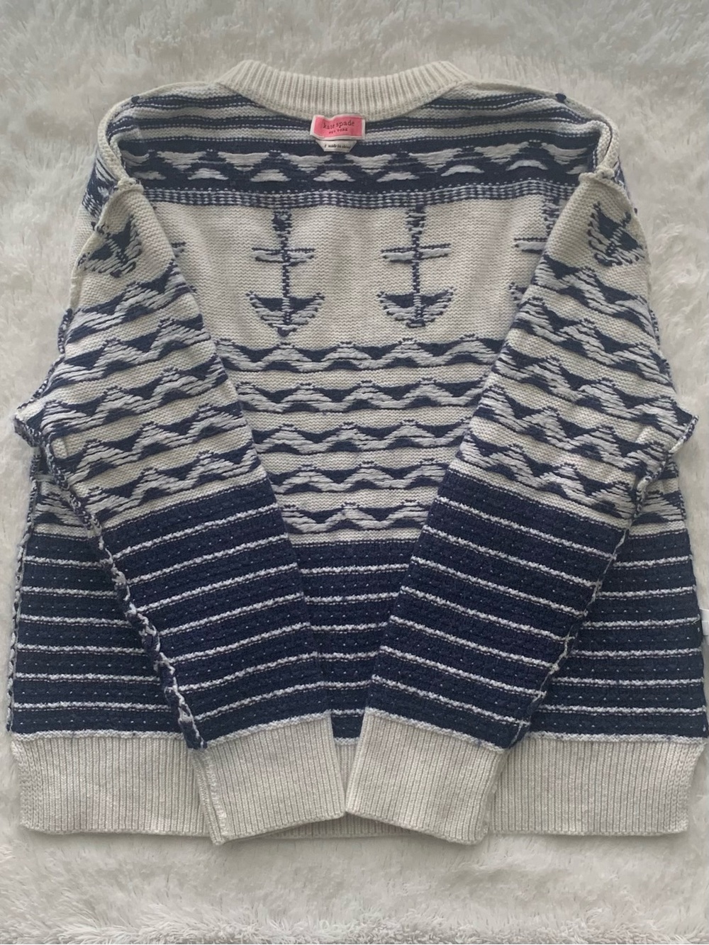 Kate Spade Anchor Sweater - Picture 4 of 15